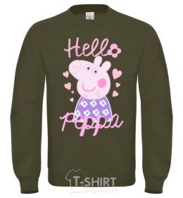 Sweatshirt Hello Peppa sand фото