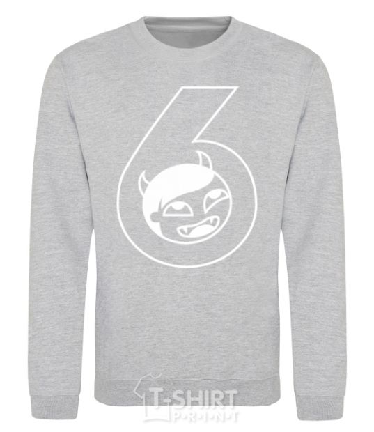 Sweatshirt 6 Devil sport-grey фото