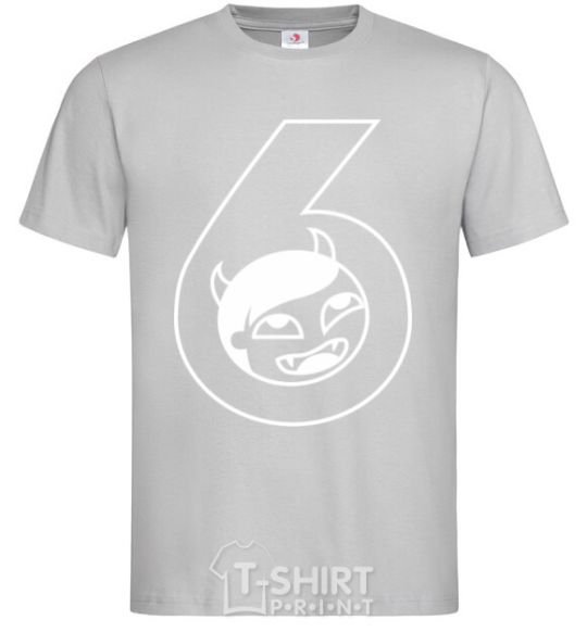 Men's T-Shirt 6 Devil grey фото