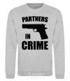 Sweatshirt Partners in crime he sport-grey фото
