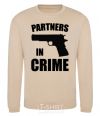 Sweatshirt Partners in crime he sand фото