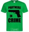 Men's T-Shirt Partners in crime he kelly-green фото
