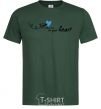 Men's T-Shirt Take me to your heart bottle-green фото