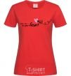 Women's T-shirt Take me to your heart girl red фото