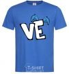 Мужская футболка VE Ярко-синий фото