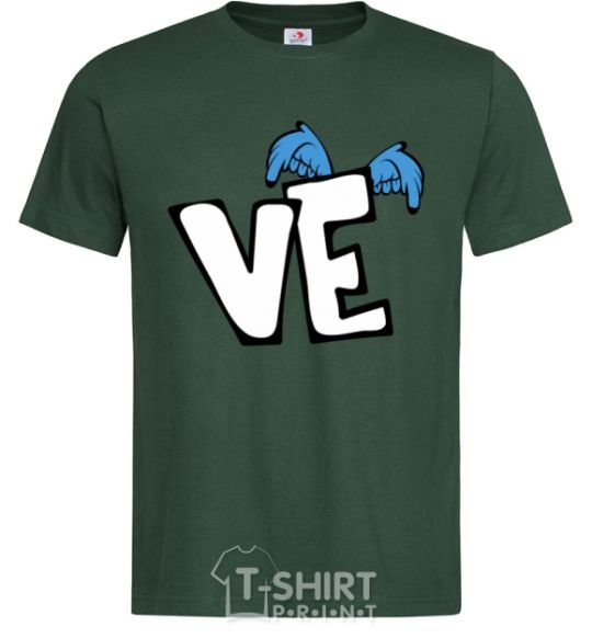 Мужская футболка VE Темно-зеленый фото