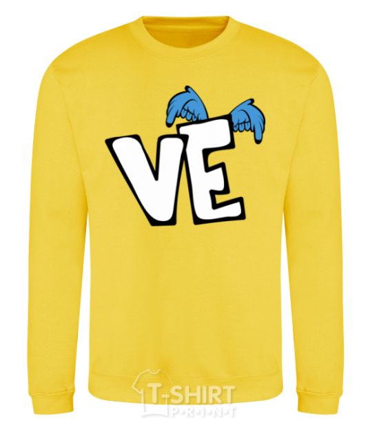 Sweatshirt VE yellow фото