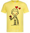 Men's T-Shirt Amore boy cornsilk фото