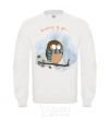 Sweatshirt Thinking of you White фото