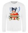 Sweatshirt Dreaming about you White фото