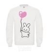 Sweatshirt Bunny love White фото