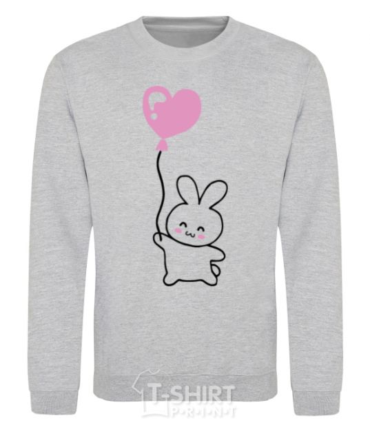 Sweatshirt Bunny love sport-grey фото