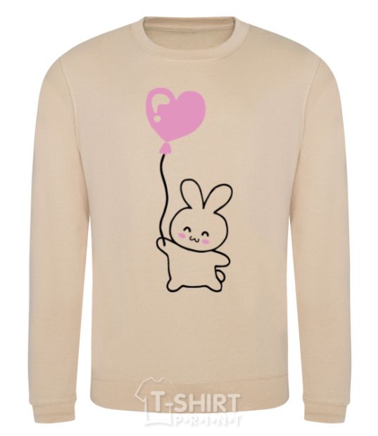 Sweatshirt Bunny love sand фото