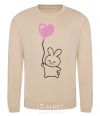 Sweatshirt Bunny love sand фото