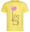 Men's T-Shirt Bunny love cornsilk фото
