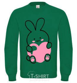 Sweatshirt Love bunny orchid-green фото