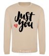 Sweatshirt Just you sand фото