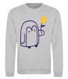 Sweatshirt Penguin boy sport-grey фото