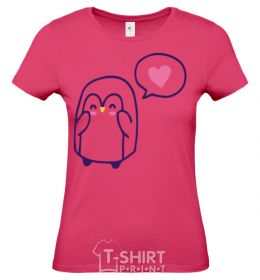 Women's T-shirt Penguin girl heliconia фото