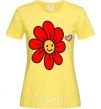 Women's T-shirt Flower cornsilk фото