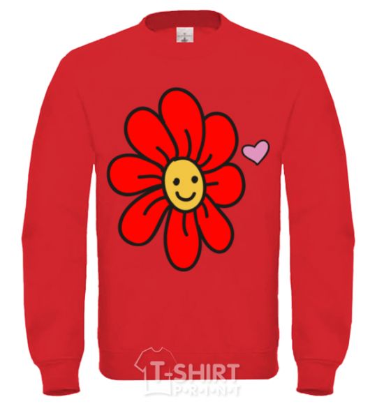 Sweatshirt Flower yellow фото