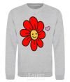 Sweatshirt Flower sport-grey фото