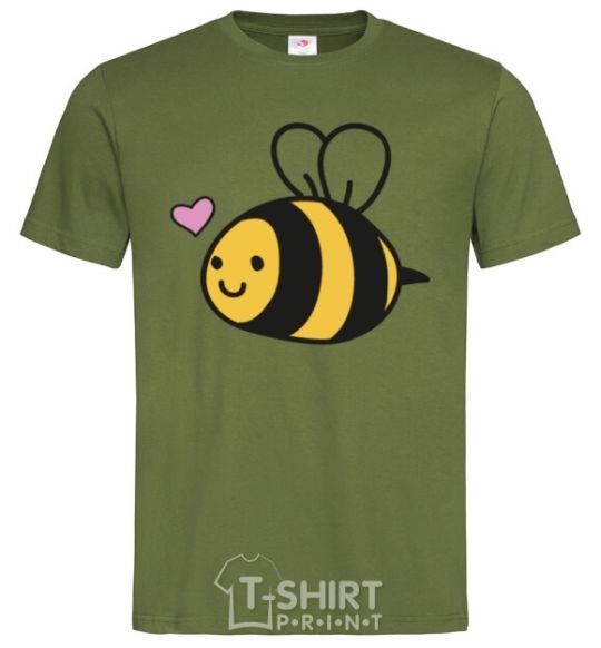 Men's T-Shirt Bee V.1 millennial-khaki фото