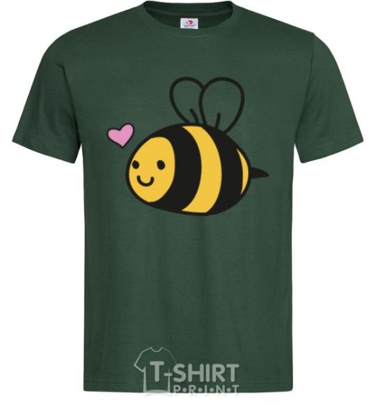 Men's T-Shirt Bee V.1 bottle-green фото