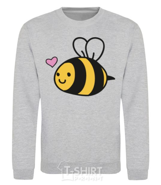 Sweatshirt Bee V.1 sport-grey фото