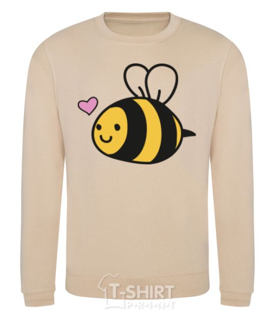 Sweatshirt Bee V.1 sand фото