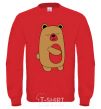 Sweatshirt Bear yellow фото