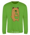 Sweatshirt Bear orchid-green фото