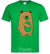 Men's T-Shirt Bear kelly-green фото