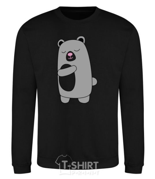 Sweatshirt She bear black фото