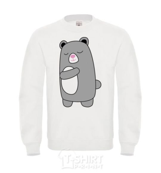 Sweatshirt She bear White фото