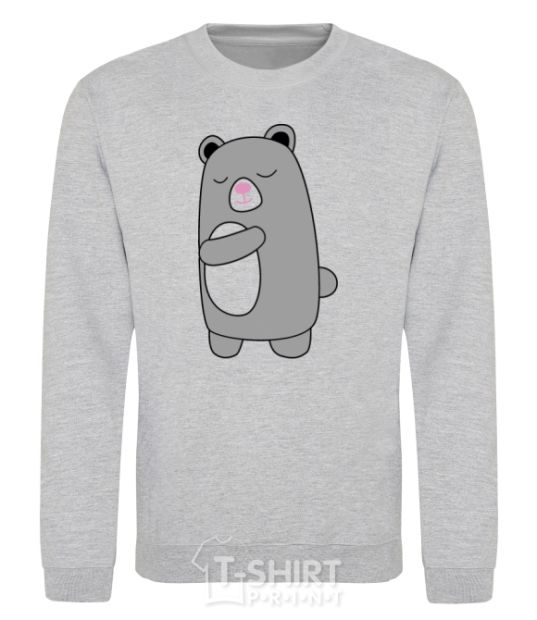 Sweatshirt She bear sport-grey фото