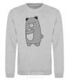 Sweatshirt She bear sport-grey фото