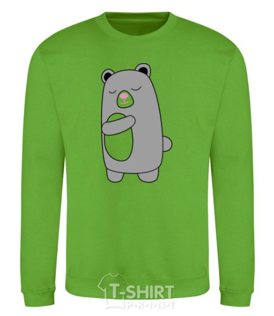 Sweatshirt She bear orchid-green фото