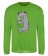 Sweatshirt She bear orchid-green фото