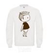 Sweatshirt Cute boy White фото