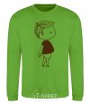 Sweatshirt Cute boy orchid-green фото