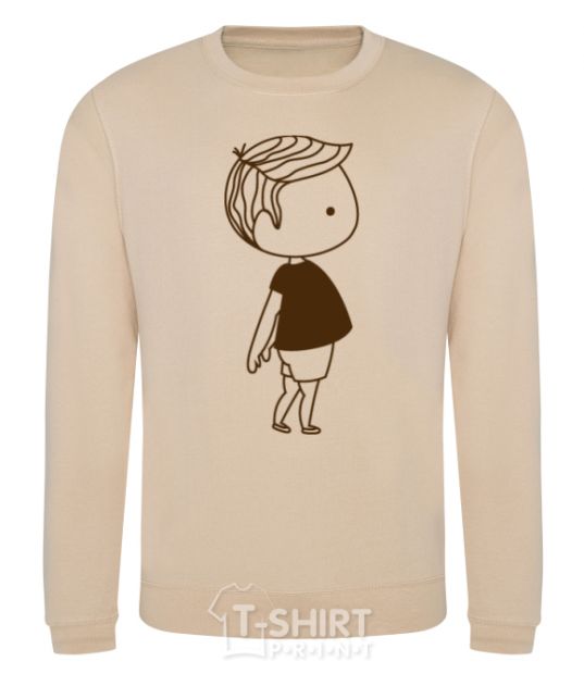 Sweatshirt Cute boy sand фото