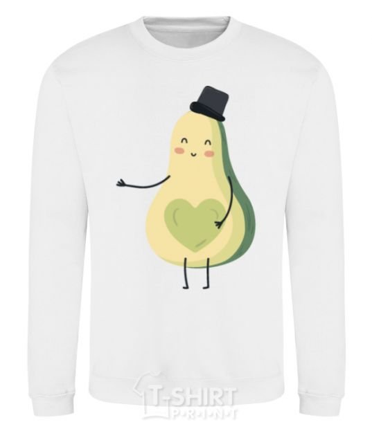 Sweatshirt Avocado boy White фото