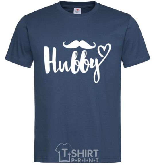 Men's T-Shirt Hubby navy-blue фото