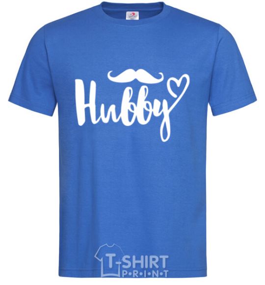 Men's T-Shirt Hubby royal-blue фото