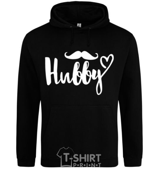 Men`s hoodie Hubby black фото