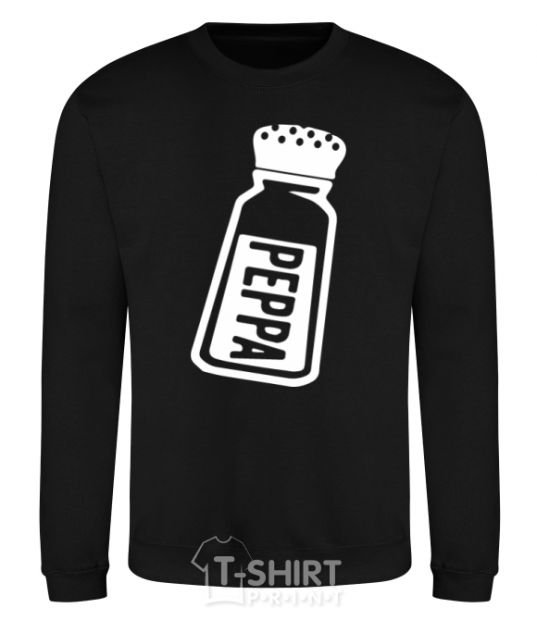 Sweatshirt Peppa black фото