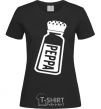 Women's T-shirt Peppa black фото