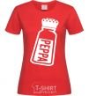 Women's T-shirt Peppa red фото