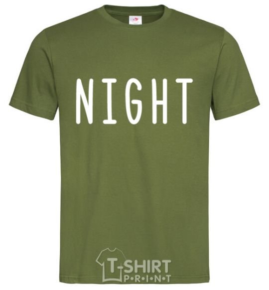 Men's T-Shirt Night millennial-khaki фото